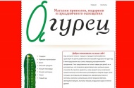 Наш магазин Огурец впервые появился на просторах Интернета
