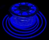 Светодиодная лента LED-5050, синий, 3-х жильная, 16мм, 60LED/м, 220V фото